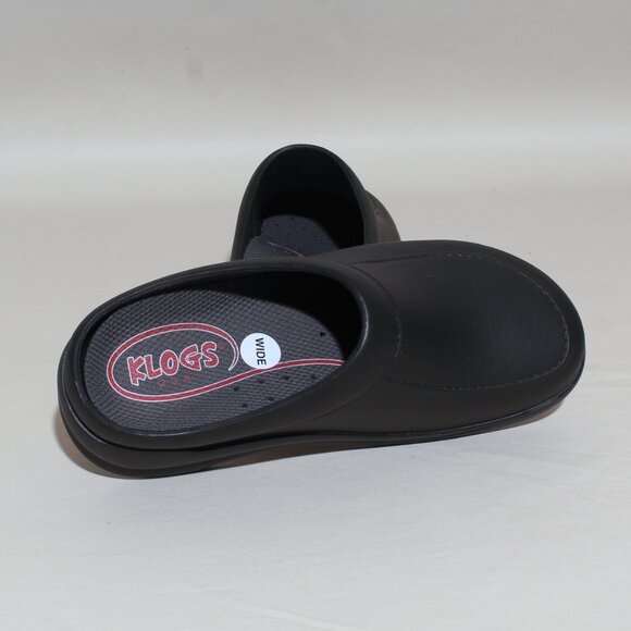 Womens Klogs Footwear Malibu Size 6 Wide Black Non Slip Work Shoes Slip On Clogs - Picture 5 of 7